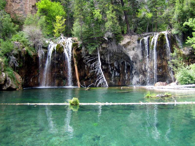 Hanging Lake In Glenwood Canyon Colorado. Photo Taken June 25th 2006 By Jessica Barnes