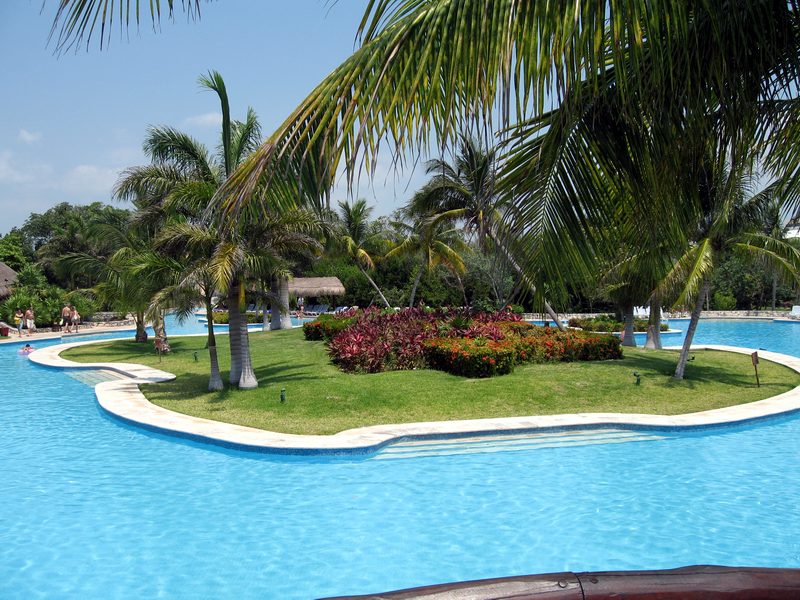 Swimming Pool At Mexico All Inclusive