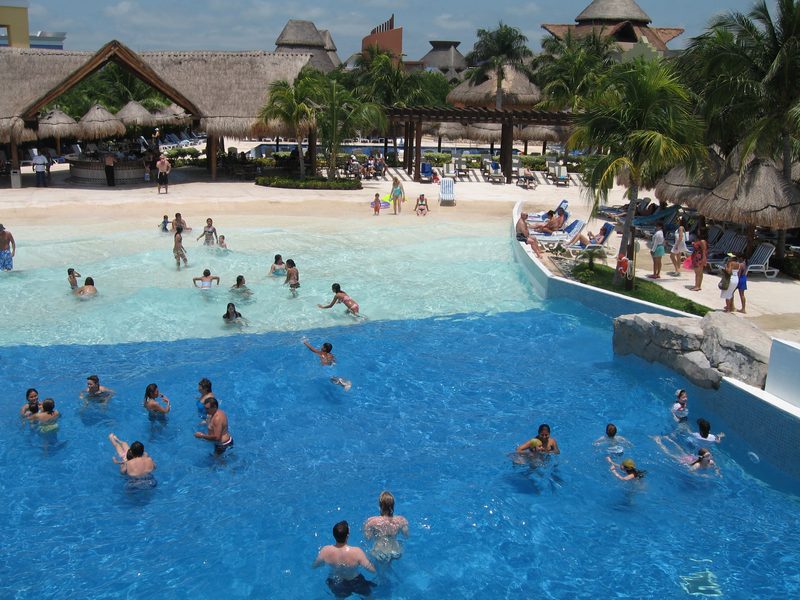 Wave Pool At Mexico All Inclusive