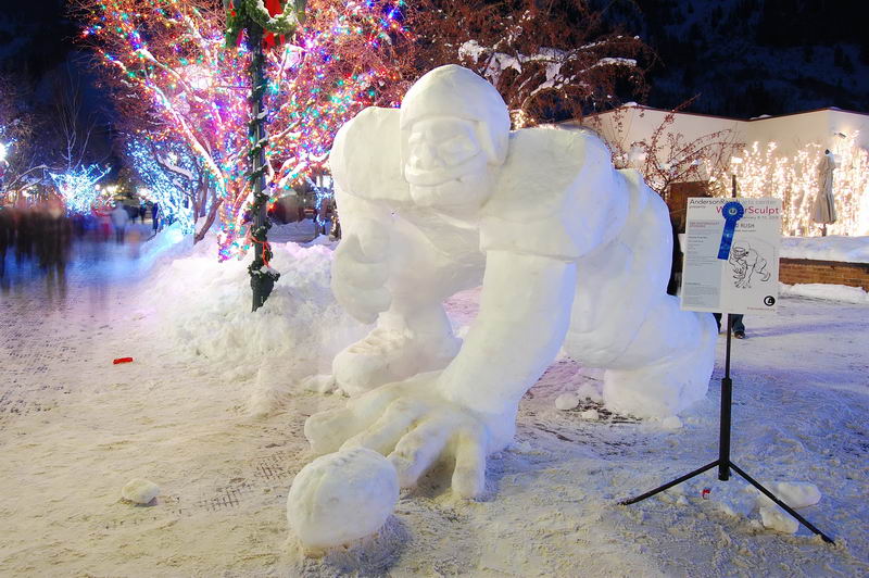 Aspen Wintersculpt Ice Sculpture
